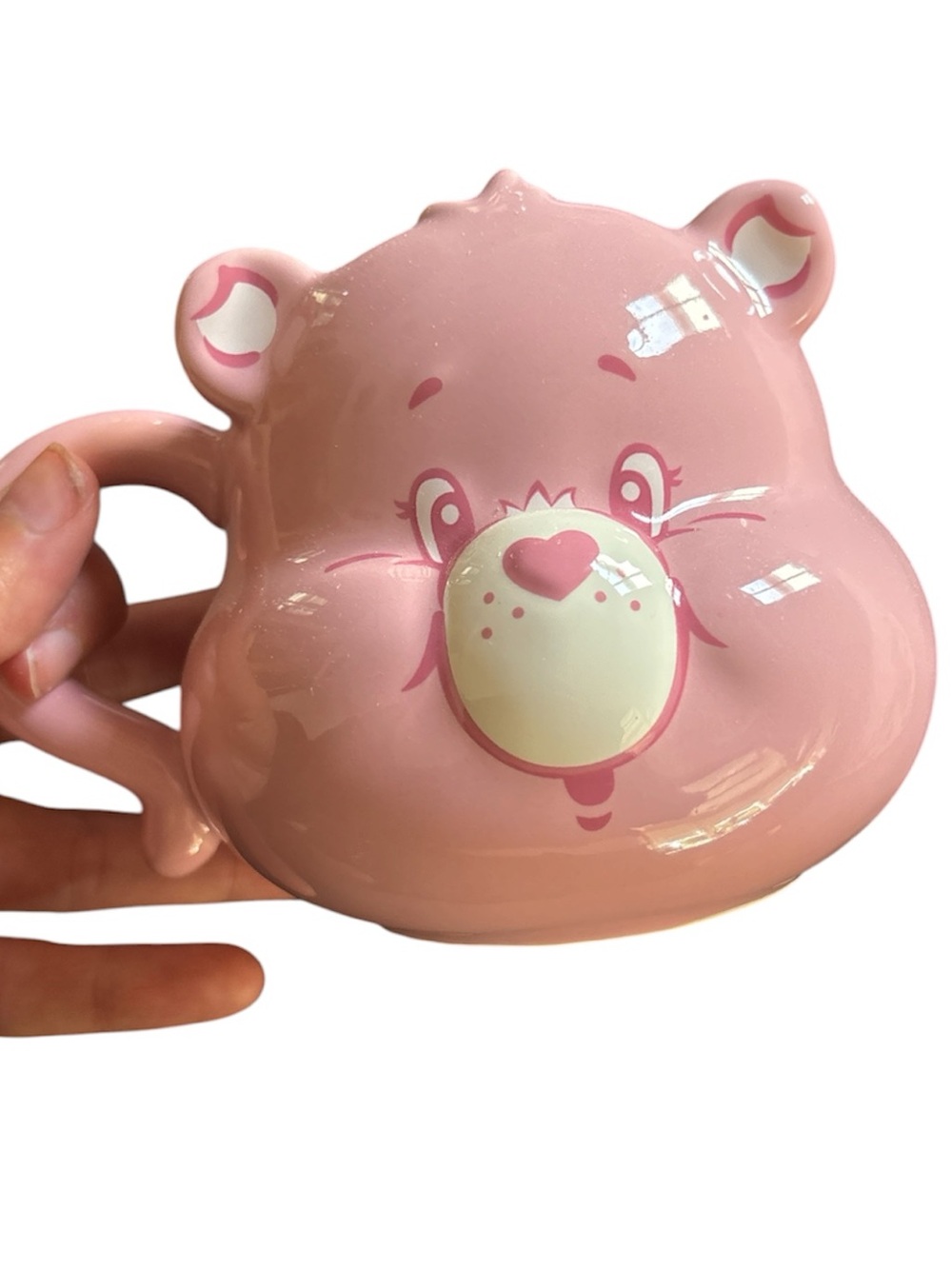 Pink care bear cheer Bear Face coffee Mug